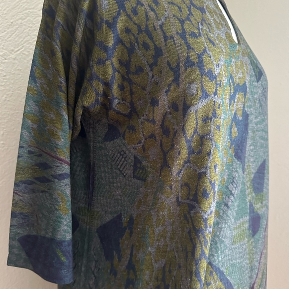 Multi Color Wool Dress - Picture 4 of 5